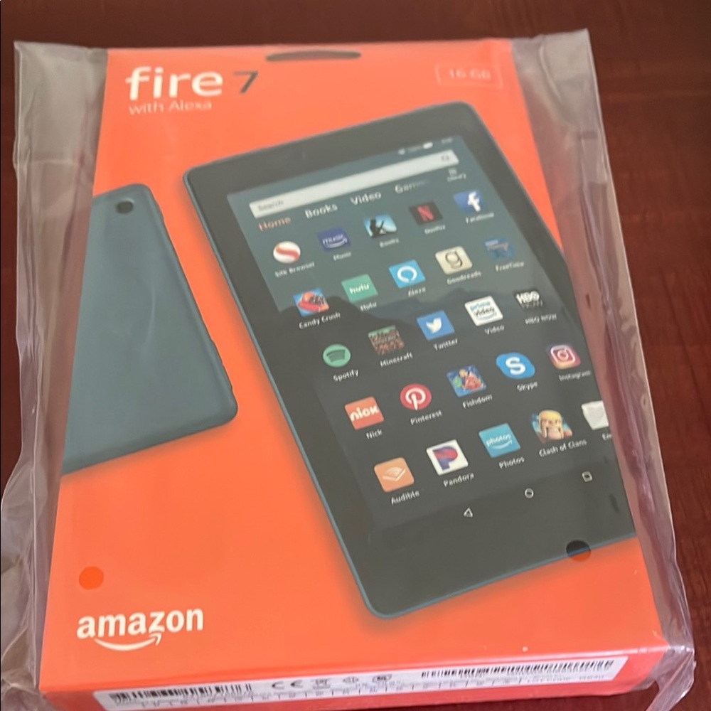 🔥 Brand New Amazon Fire 7 Tablet – 16GB (Sealed in Box)
